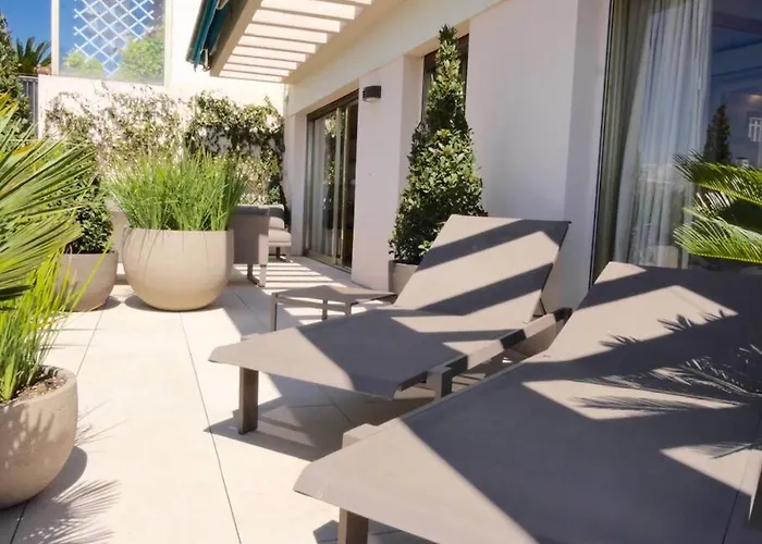 Apartamento Albion - Luxurious 3 Bedrooms Large Terrace Parking Ac Antibes