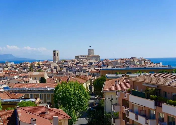 Apartamento Albion - Luxurious 3 Bedrooms Large Terrace Parking Ac Antibes